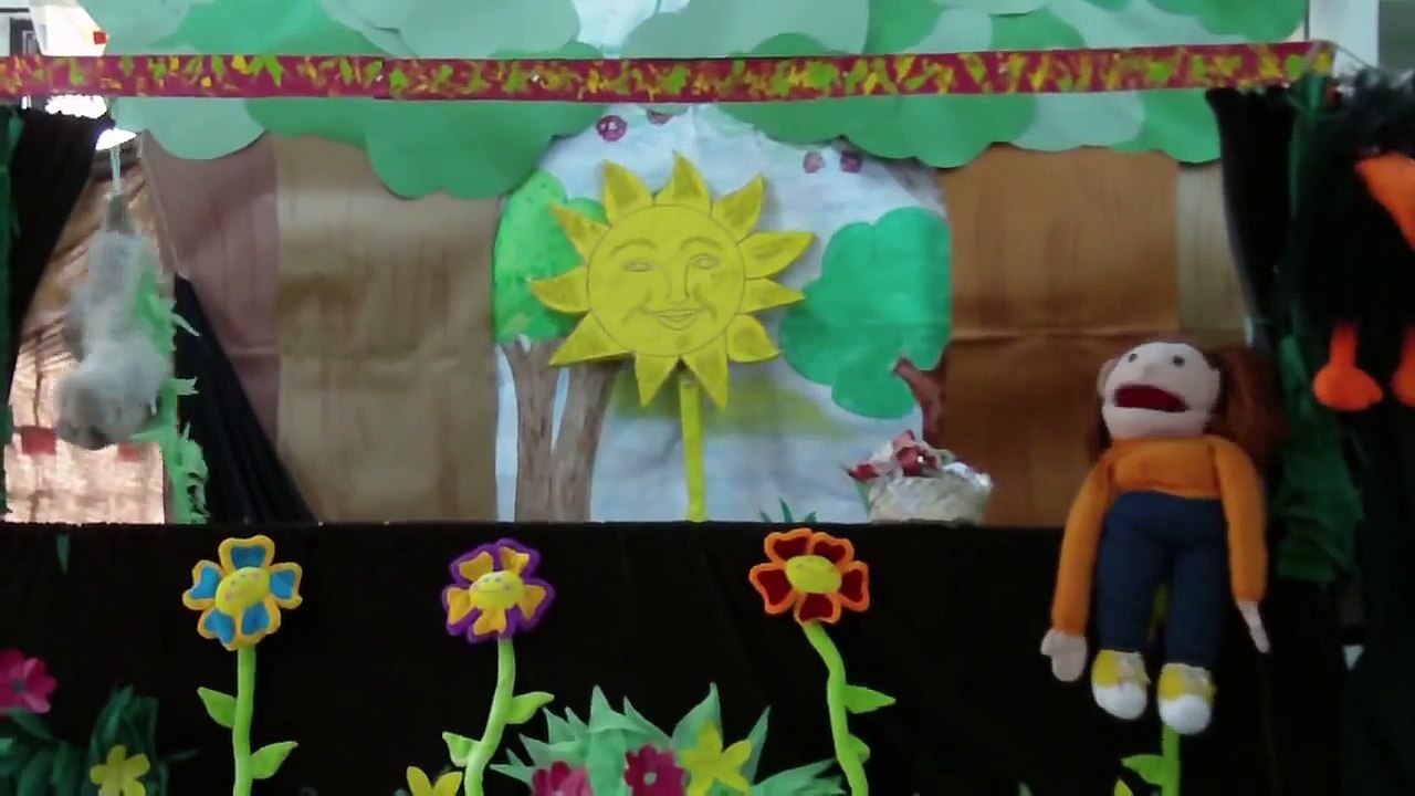 Puppet Show at Kids School