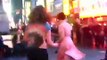 Voon's Birthday Jam @ Times Square New York City to Baby Soda Jazz Band - Swing Dancing Lindy Hop