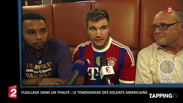 Fusillade dans un Thalys : Le témoignage des soldats américains