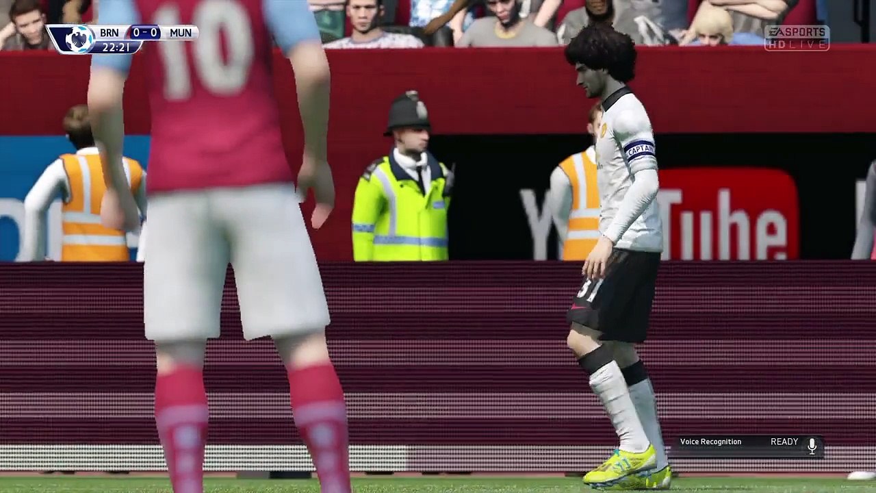 FIFA 15 Burnley career mode v Manchester Utd