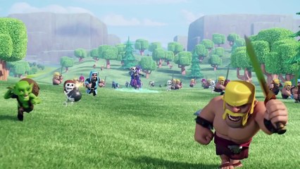 CLASH OF CLANS Game Commercial Larry, Barbarian, Hog Rider (Funny)