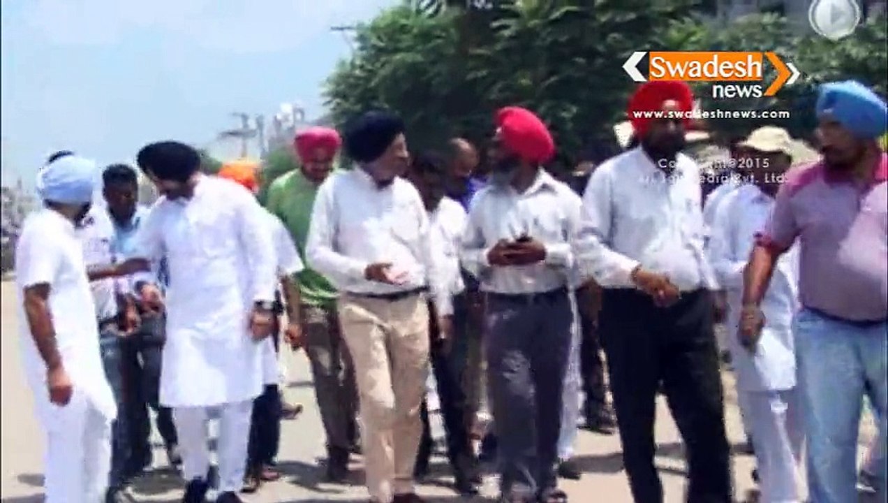 Politics warm over cleanup Guru Nagri Amritsar | Upkar Singh Sandhu | CPS Navjot Kaur Sidhu