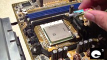 How to Install an AMD Desktop CPU and Cooler (Socket 754~AM3 )