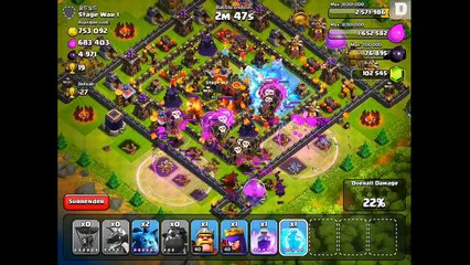 Clash of Clans - Lava Hound Revealed! (New Troop Gameplay)