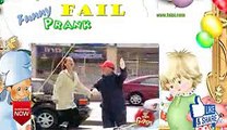 Funny Crushed By Steel Beam Prank ce3cggGGGrs