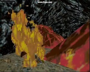Tomb Raider Lava Death