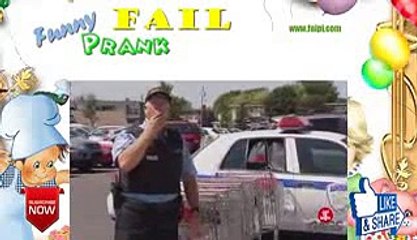 Funny Cart Smashes Into Cop Car FRjh9dZ3QKE