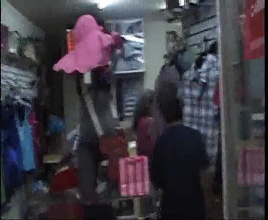 Rainy Night at our Boutique in Iguala, Mexico - July, 2012(ipad)