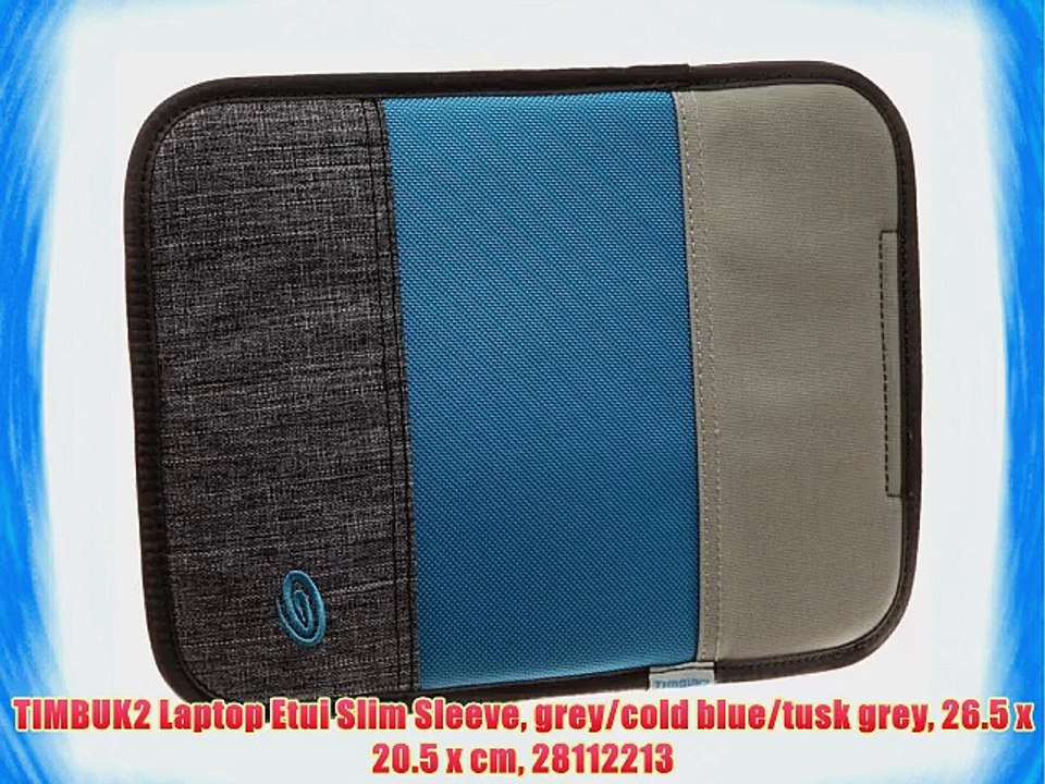 TIMBUK2 Laptop Etui Slim Sleeve grey/cold blue/tusk grey 26.5 x 20.5 x cm 28112213