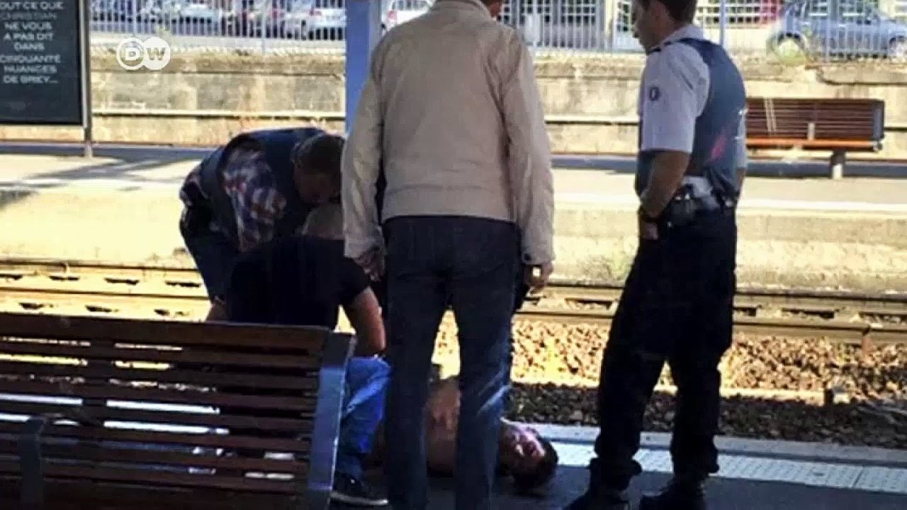 Terror im Zug: Passagiere verhindern Schlimmeres | DW Nachrichten