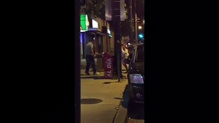 Fat girl fight on Frankford Avenue