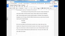 Google Docs to MS Word   In-text Citations/Bibliography