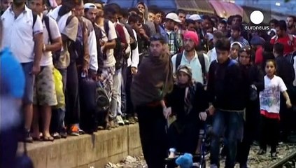 Makedonya-Yunanistan sınırında göçmen dramı