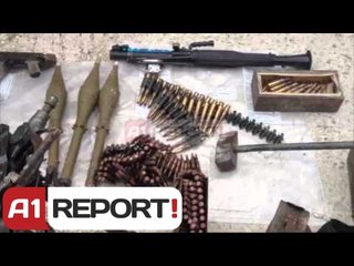 A1 Report - Lazarat, gjendet në pusetë arsenali i armëve që u përdorën ndaj policisë