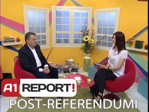 A1 Report - Rreze Dielli Intervista Arben Malaj Pedagog ne UT Post Referendumi