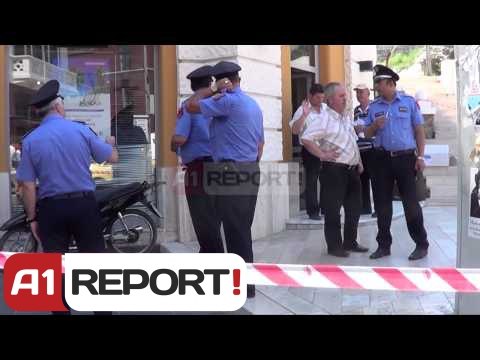 A1 Report - Durrës, grabitet banka, kapet njëri me lekët, tjetri në kërkim