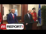 A1 Report - Schulz në Tiranë: 2015? Shumë   shpejt për negociata me BE-në