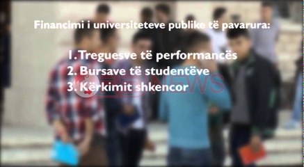 Download Video: Ligji i ri i arsimit të lartë, studentët do të paguajnë 4 tarifa fillestare për studim - Ora News-