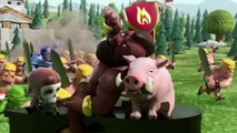 Clash Of Clans Hog Rider Game Full! Part 2 - Funny Clash Of Clans Game Animation