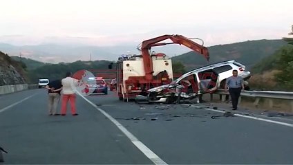 Aksidentohen 2 familje nga Kosova e Fushë-Kruja, 10 të plagosur