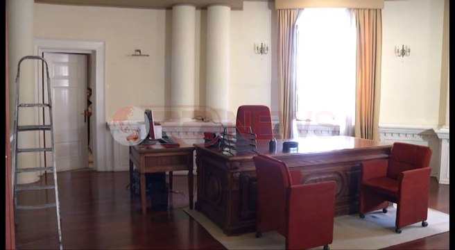 Zyra e arreduar e Kryetarit te ri te Bashkise, Erion Veliaj - Ora News- Lajmi i fundit-