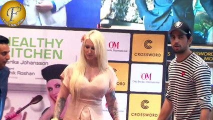 SIDDHARTH MALHOTRA LAUNCH MARIKA JOHANSSON BOOK HEALTHY KITCHEN