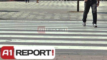 A1 Report - Vëzhgimi/ Sa i respektojnë vijat e bardha këmbesorët e shoferët
