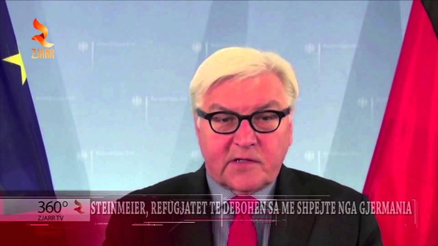 360° Grade -STEINMEIER, REFUGJATET TE DEBOHEN SA ME SHPEJTE NGA GJERMANIA