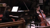 Daria Janssen (Titova) Tchaikovsky Nocturne Op.19 No.4 cello and piano concert 10/27/2010