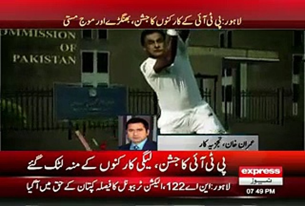 Express News Animation On PTI Victory Will Make PMLN Workers & Leaders Angry