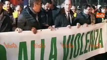 SALVINI E ZAIA IN MARCIA, NO ALLA VIOLENZA - Je Suis Charlie a Treviso