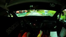 ONBOARD: Miroslav Jakeš - Mitsubishi Lancer EVO 9, Rally Lužické Hory 2013 - RZ 1 Chotyně