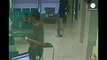 china bank robbery fail guards staff fight back knife wielding attacker you tube 360p 320 kbps