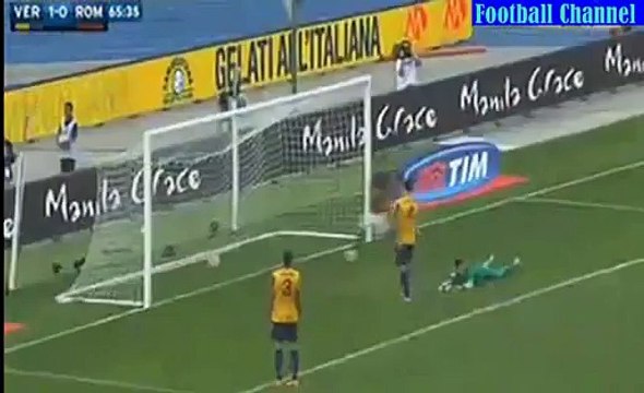 1-1 Alessandro Florenzi Amazing Goal | Hellas Verona v. As Roma