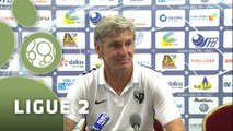 Conférence de presse US Créteil-Lusitanos - FC Metz (1-2) : Thierry FROGER (USCL) - José RIGA (FCM) - 2015/2016