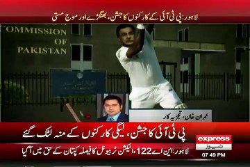 Express News Animation On PTI Victory Will Make PMLN Workers _ Leaders Angry