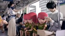 Clash Of Clans In Real Life Game - Full Animated Clash Of Clans Japanese TV Commercial Trailer part 2