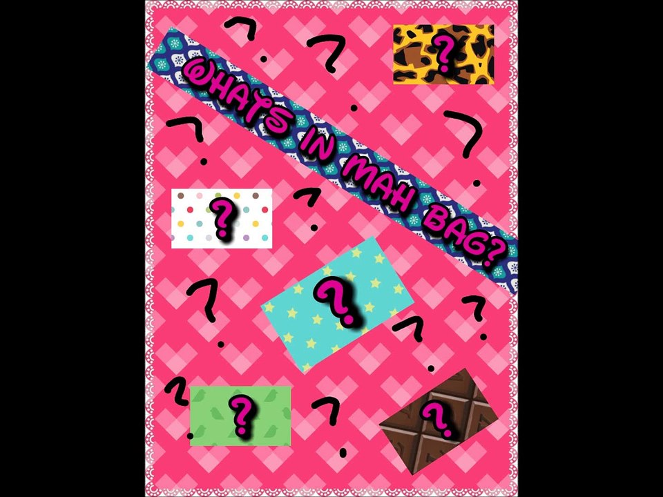 Whats in mah bag? | Cat bag :)