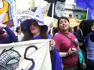 Marcha XXII Encuentro Nacional de Mujeres