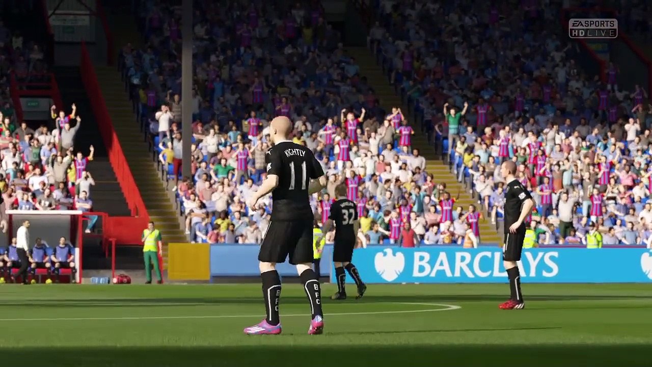 FIFA 15 Burnley career mode v Crystal Palace