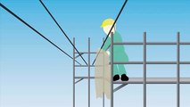 建築足場作業に伴う電気事故事例　～電気事故を起こさないために～｜関西電力
