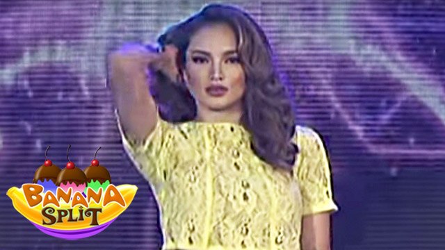 Banana Split: Sarah Lahbati in Come & Get It sexy dance number