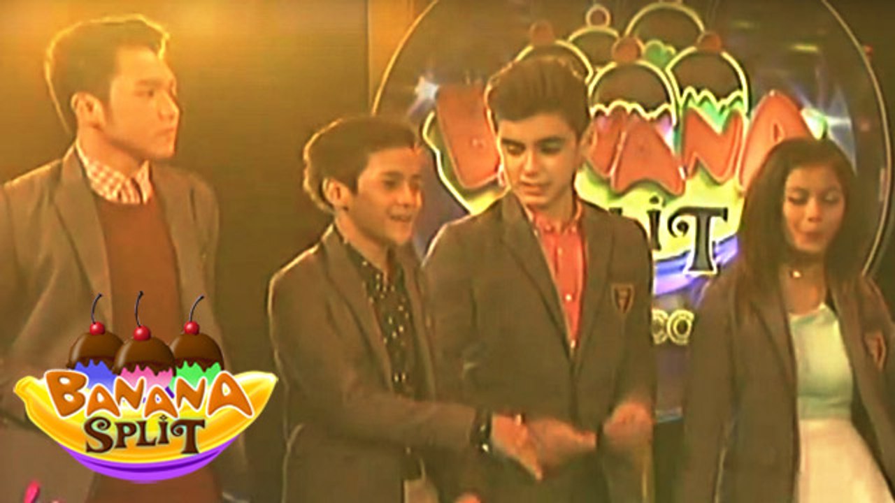 Banana Split: PBB 737 Teen Big 4 in newspaper dance challenge