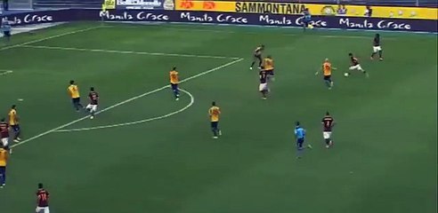 Alessandro Florenzi Fantastic Goal ► Hellas Verona vs AS Roma 1-1  Serie A 2015