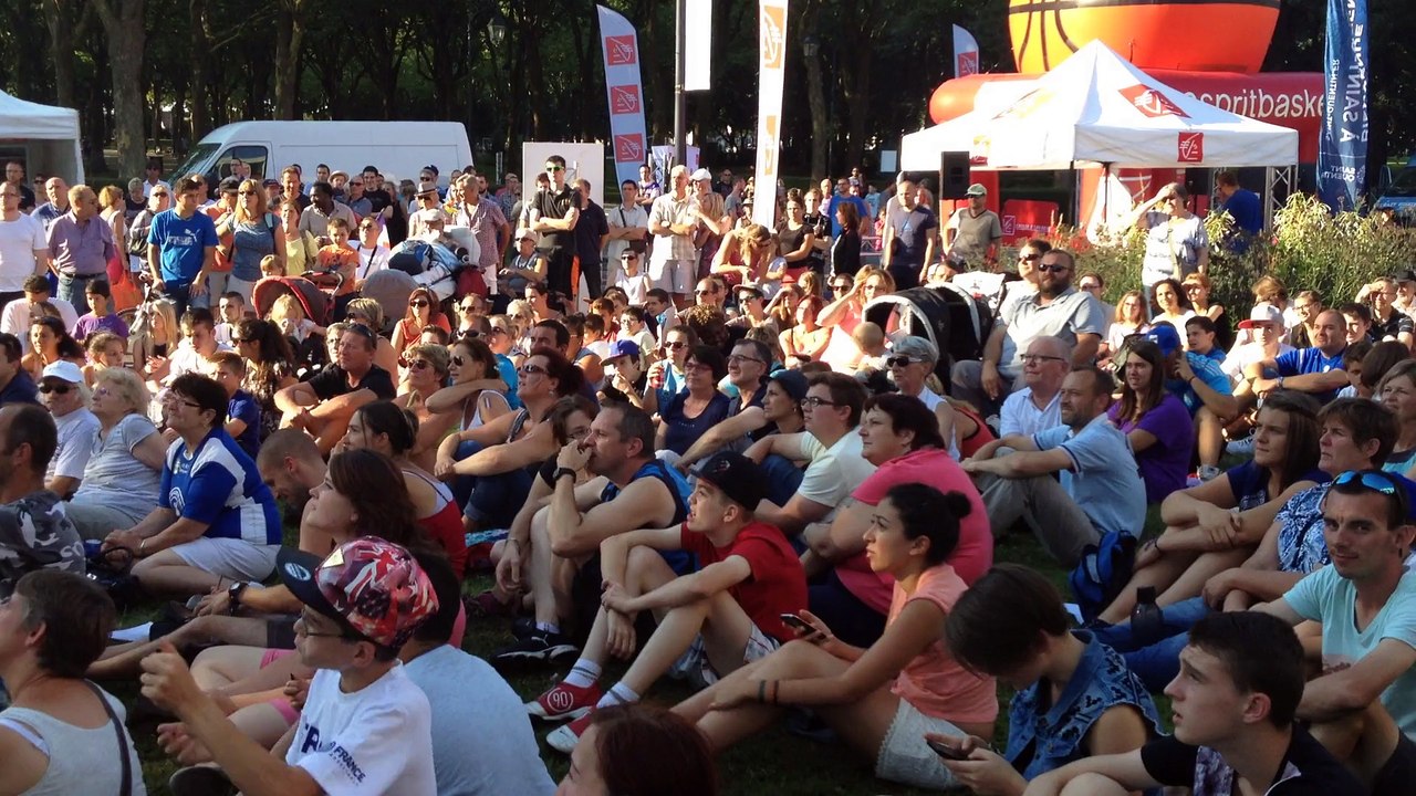 Match de Basket France/Belgique à Saint-Quentin