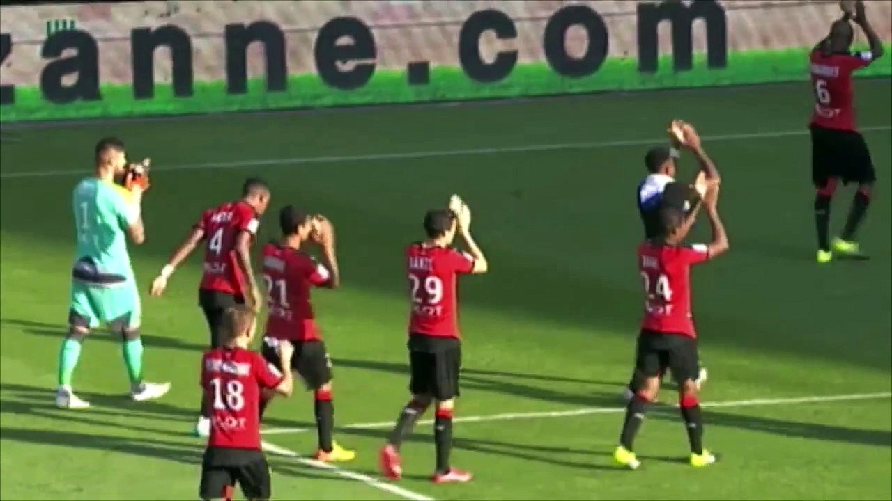 J2-OL/SRFC : Joie des rennais et réaction de Sylvain Armand