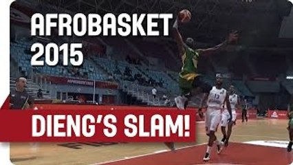 Dieng's One-Handed Slam - AfroBasket 2015