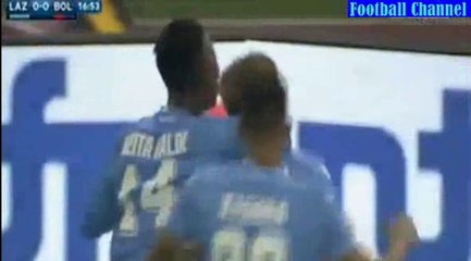 Goal Lucas Biglia - Lazio vs Bologna 1-0 SERIE A 22.08.2015