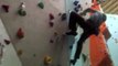 Chris Sharma Rock Climber Climbs 8a+ At The Quay Climbing Centre Exeter