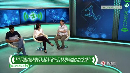 Vagner Love será titular diante do Corinthians